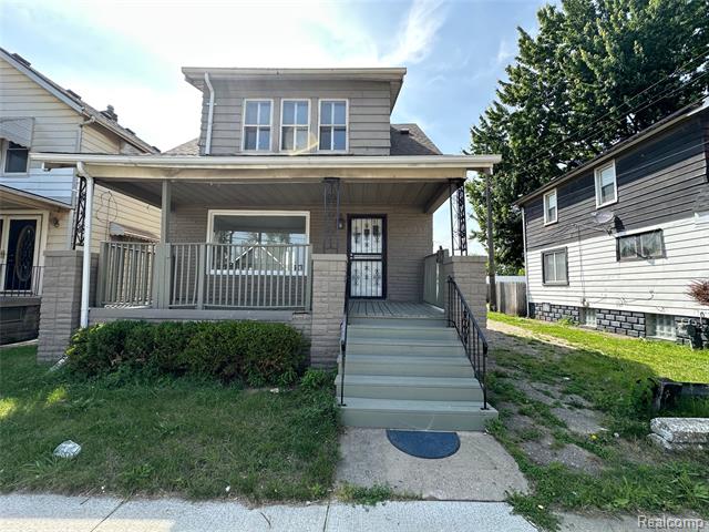 front view picture of 4222 High St, Ecorse, MI. 48229