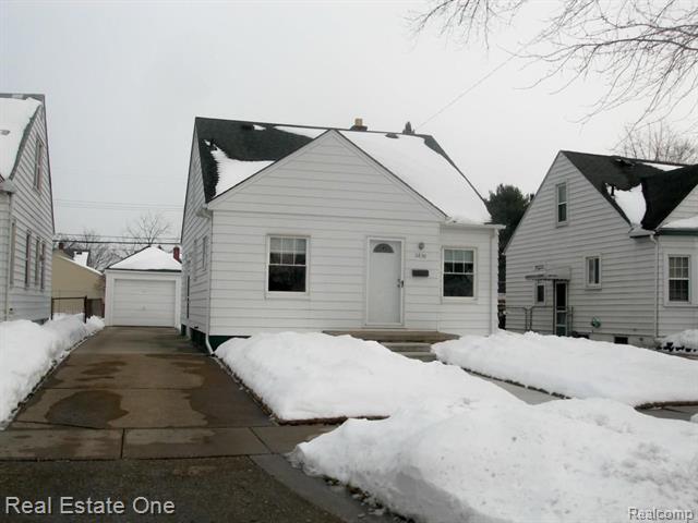 front view picture of 6839 Weddel, Taylor, MI. 48180
