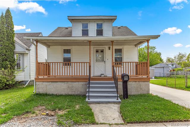 front view picture of 1281 Empire, Lincoln Park, MI. 48146