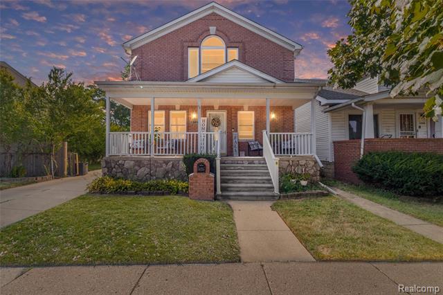front view picture of 1326 Marion, Lincoln Park, MI. 48146
