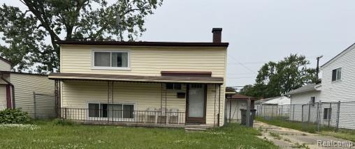 front view picture of 3866 16Th St, Ecorse, MI. 48229