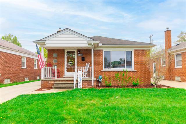 front view picture of 14829 Arlington, Allen Park, MI. 48101