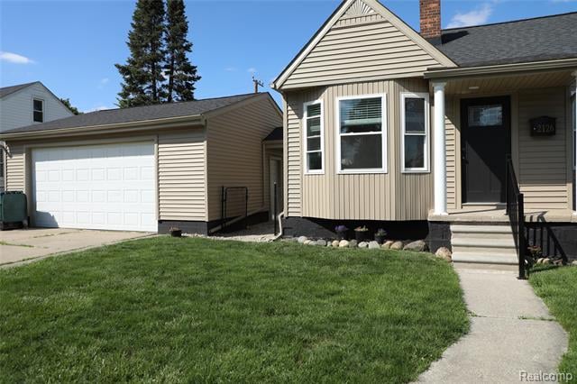 front view picture of 2126 Euclid, Lincoln Park, MI. 48146