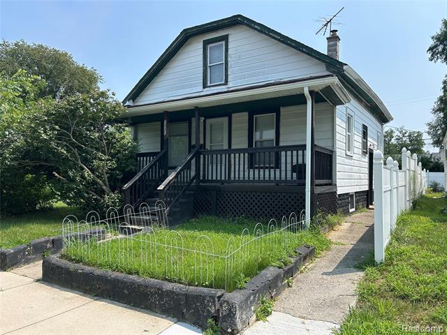 front view picture of 3885 19Th St, Ecorse, MI. 48229