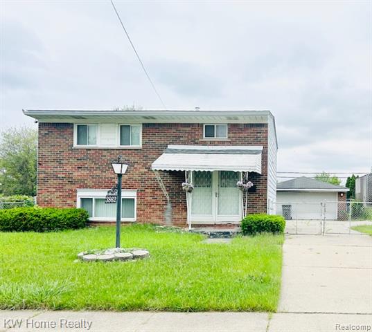 front view picture of 3862 18Th, Ecorse, MI. 48229