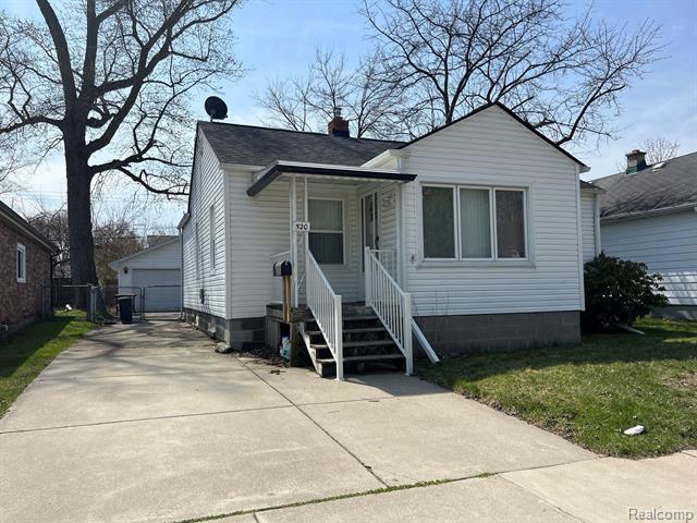 front view picture of 520 E Brickley Ave, Hazel Park, MI. 48030
