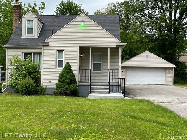 front view picture of 19490 Goldwin Dr, Southfield, MI. 48075