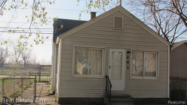 front view picture of 241 Goodell, River Rouge, MI. 48218