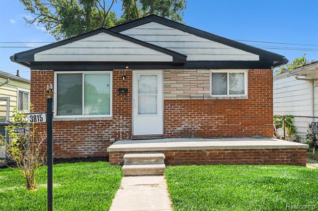 front view picture of 3815 10Th St, Ecorse, MI. 48229