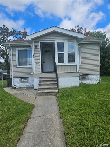front view picture of 54 Elton, Ecorse, MI. 48229