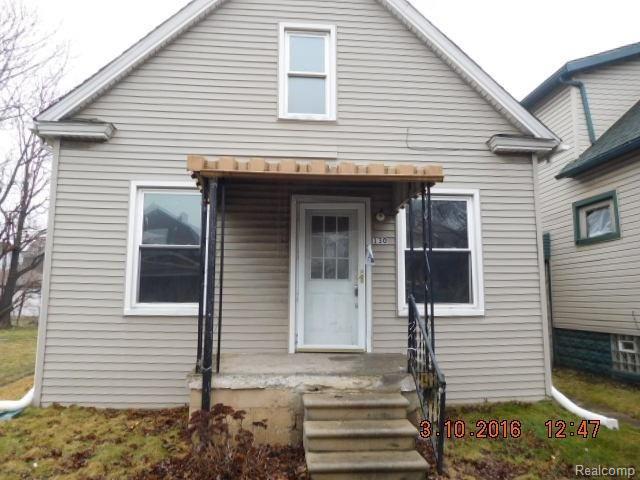 front view picture of 130 Pine, River Rouge, MI. 48218