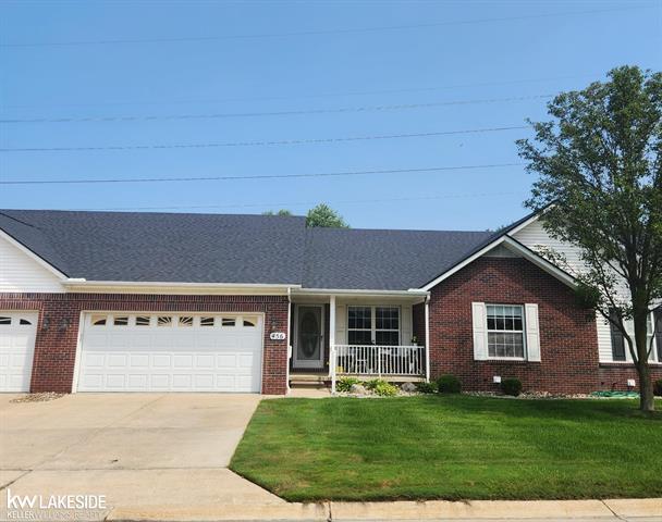 front view picture of 456 Harvard Drive, Romeo, MI. 48065