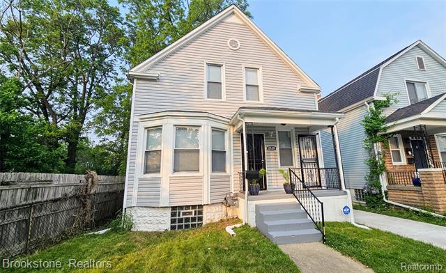 front view picture of 2520 Seyburn Street, Detroit, MI. 48214
