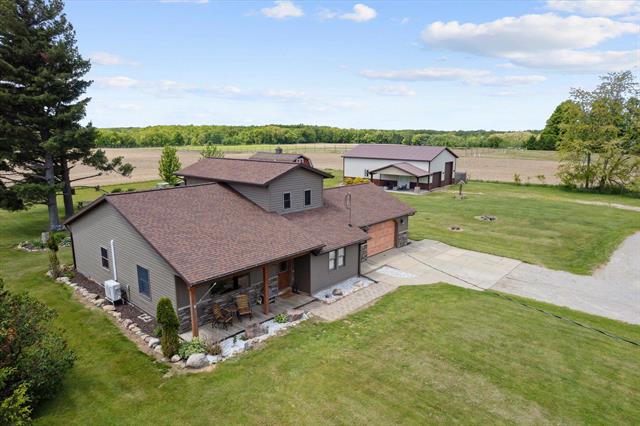 front view picture of 10200 N Jerome Rd, Jerome, MI. 49249