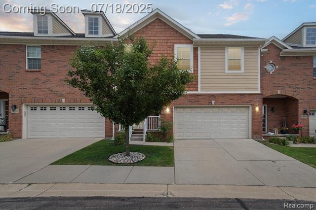 front view picture of 14100 Terraces  Court, Plymouth, MI. 48170