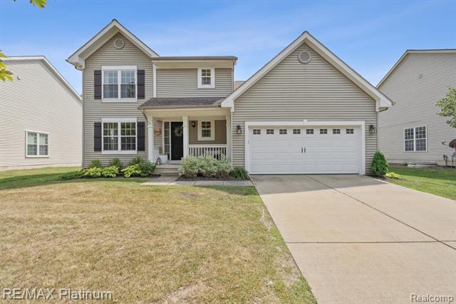 front view picture of 3868 Sugarbush Drive, Howell, MI. 48843