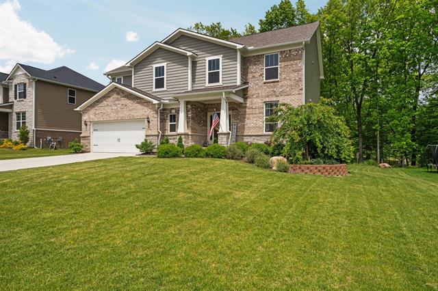 front view picture of 102 Beddingham Court, Saline, MI. 48176