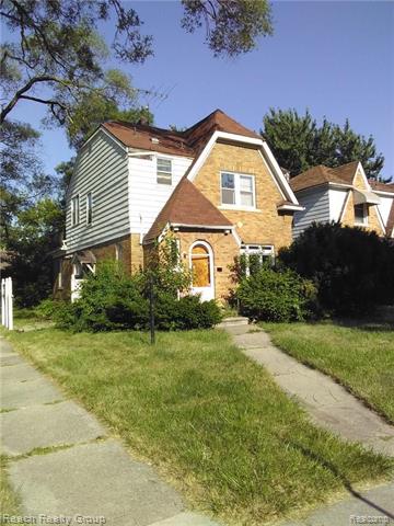 front view picture of 15376 Sussex Street, Detroit, MI. 48227