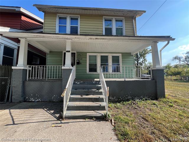 front view picture of 2713 Carter Street, Detroit, MI. 48206