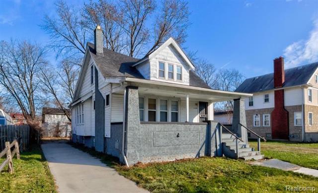 front view picture of 438 Newport Street, Detroit, MI. 48215