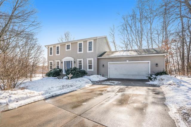 front view picture of 10715 William Court, Greenville, MI. 48838