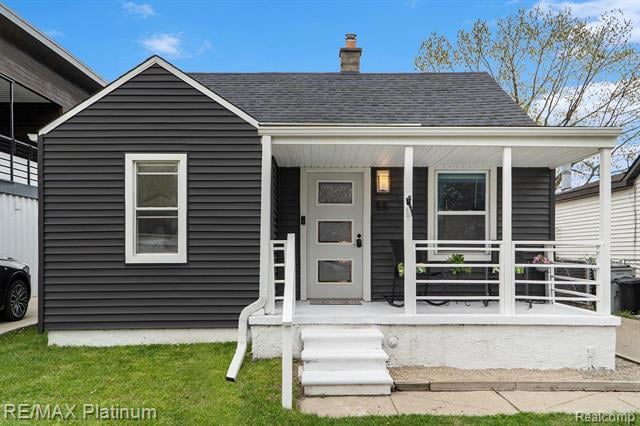 front view picture of 55 Shevlin Ave, Hazel Park, MI. 48030