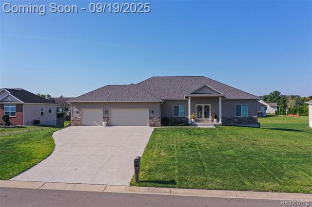 front view picture of 6128 Boulder Drive, Flushing, MI. 48433