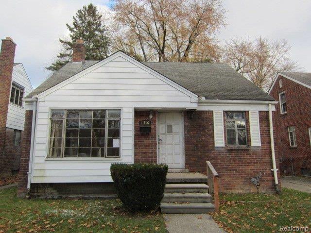 front view picture of 11416 Pierson Street, Detroit, MI. 48228