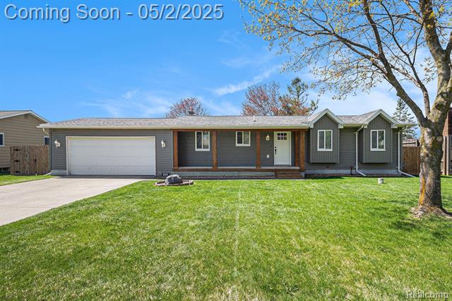 front view picture of 6160 King Arthur Drive, Swartz Creek, MI. 48473