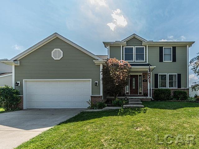 front view picture of 1706 Wind Dancer Trail, Tecumseh, MI. 49286