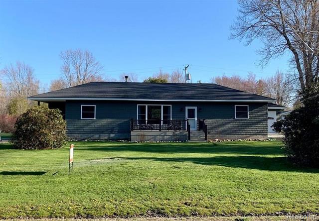 front view picture of 7239 Lighthouse Road, Port Hope, MI. 48468