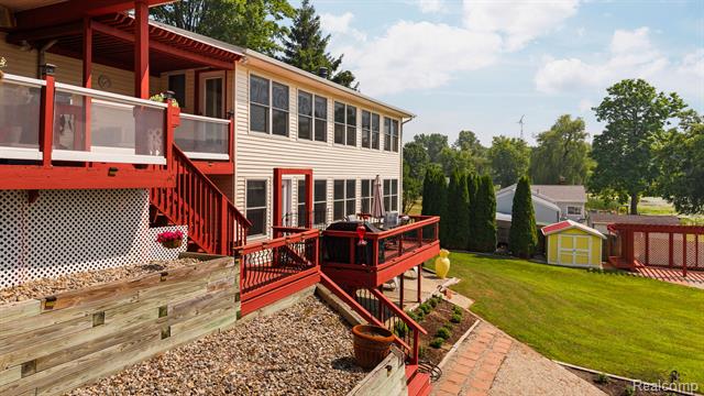 front view picture of 1236 White Lake, Pleasant Lake, MI. 49272
