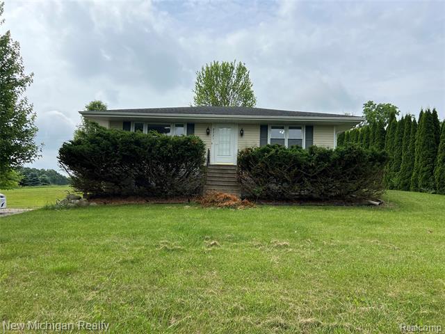 front view picture of 8331 Crego Rd., Brooklyn, MI. 49230