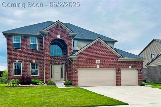 front view picture of 29696 Kevin Drive, New Baltimore, MI. 48051