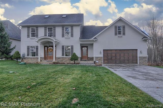 front view picture of 15280 Curtwood Drive, Linden, MI. 48451