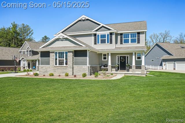 front view picture of 2321 Cypress Point Court, Howell, MI. 48855