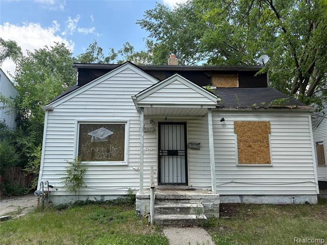 front view picture of 11821 Greiner Street, Detroit, MI. 48205