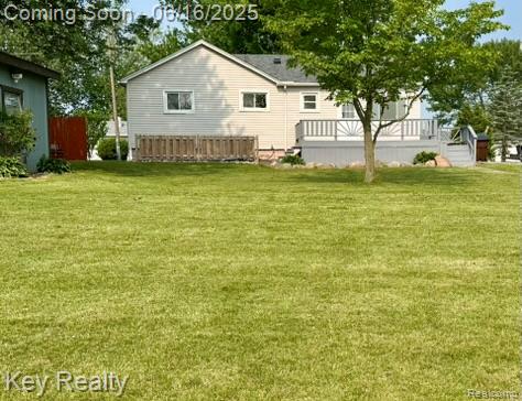 front view picture of 7924 Swan Creek Road, Newport, MI. 48166