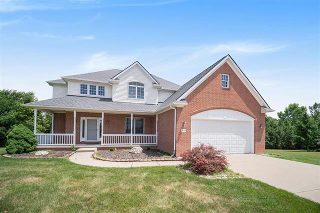 front view picture of 411 Breconshire Drive, Saline, MI. 48176