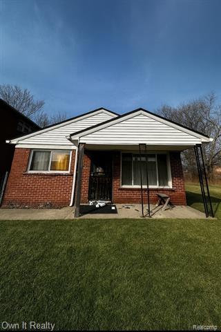front view picture of 9397 Appoline Street, Detroit, MI. 48228