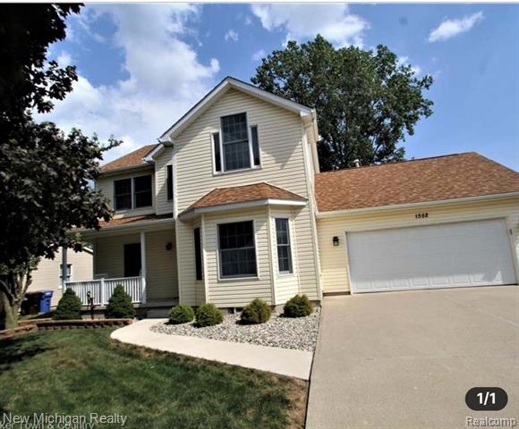 front view picture of 1552 Dazarow Drive, Monroe, MI. 48162