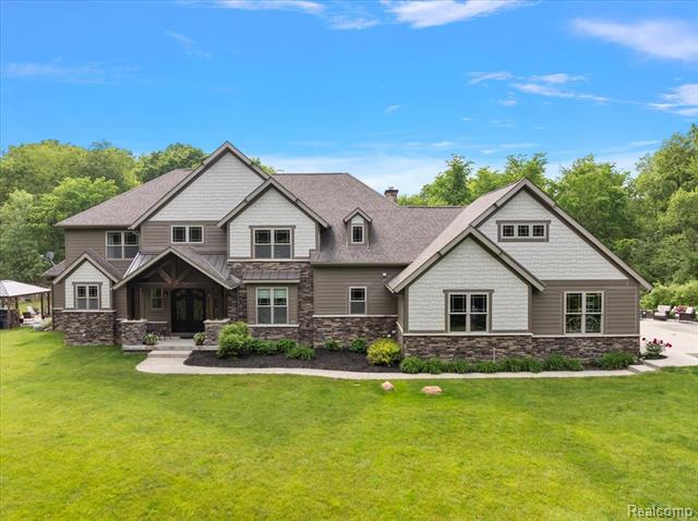 front view picture of 5432 Blood Road, Metamora, MI. 48455