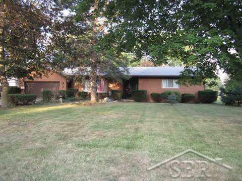 front view picture of 2857 Badger Place, Saginaw, MI. 48603
