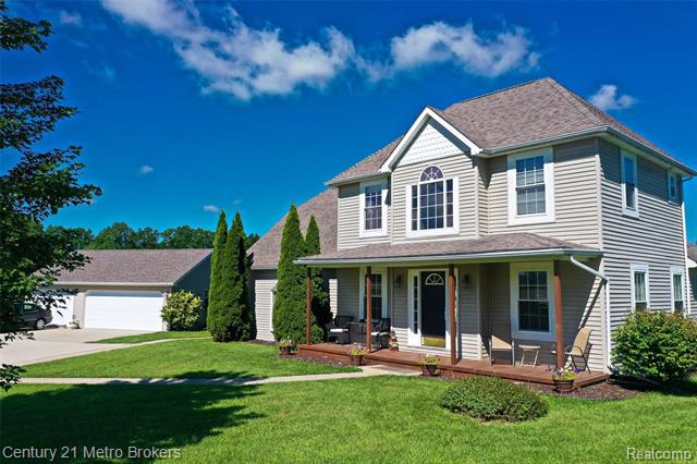 front view picture of 11405 Berkshire Drive, Clio, MI. 48420