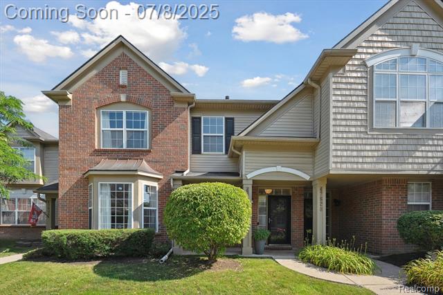 front view picture of 47628 Ormskirk Drive, Canton, MI. 48188