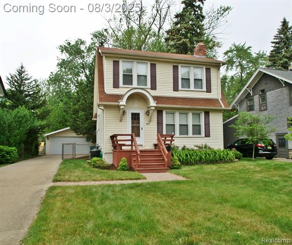front view picture of 413 E 7Th St, Royal Oak, MI. 48067