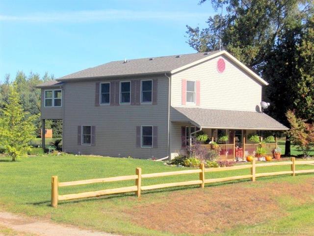 front view picture of 5257 Forester Rd., Carsonville, MI. 48419