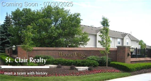 front view picture of 15430 Cornell Drive, Clinton Township, MI. 48038