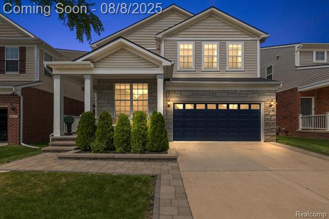 front view picture of 18918 Denali Circle, Northville, MI. 48168