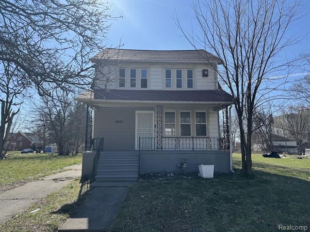 front view picture of 12632 E Canfield Street, Detroit, MI. 48215